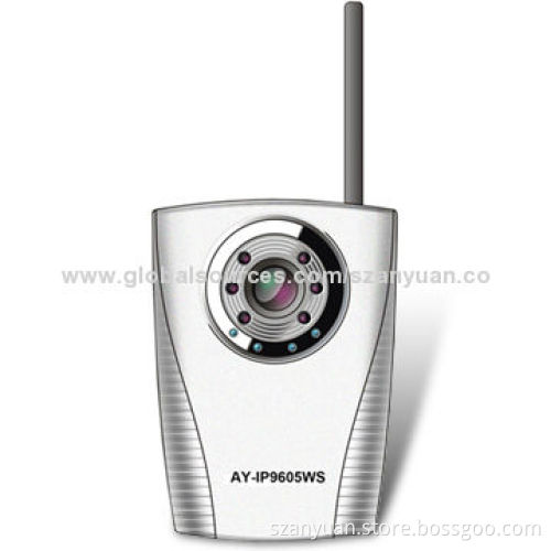 IP Cube Camera with 1/4 CMOS Sensor and SD Card Storage